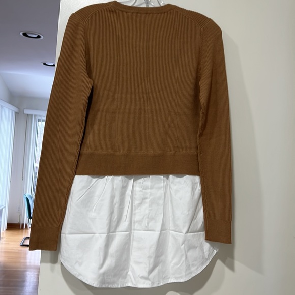 Veronica Beard pullover camel color - Picture 9 of 10